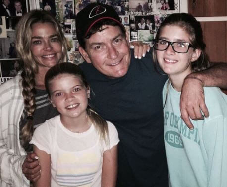 Cassandra Jade Estevez father Charlie Sheen shares two daughters Sam and Lola with ex-wife Denise Richards.
